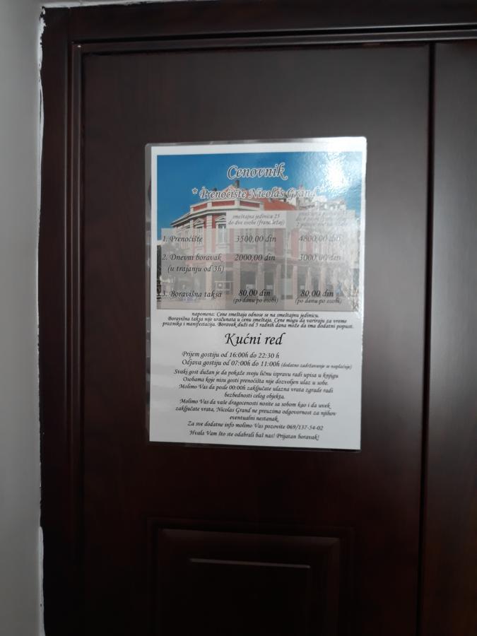 Prenociste Nikolas Grand Smederevo Eksteriør bilde